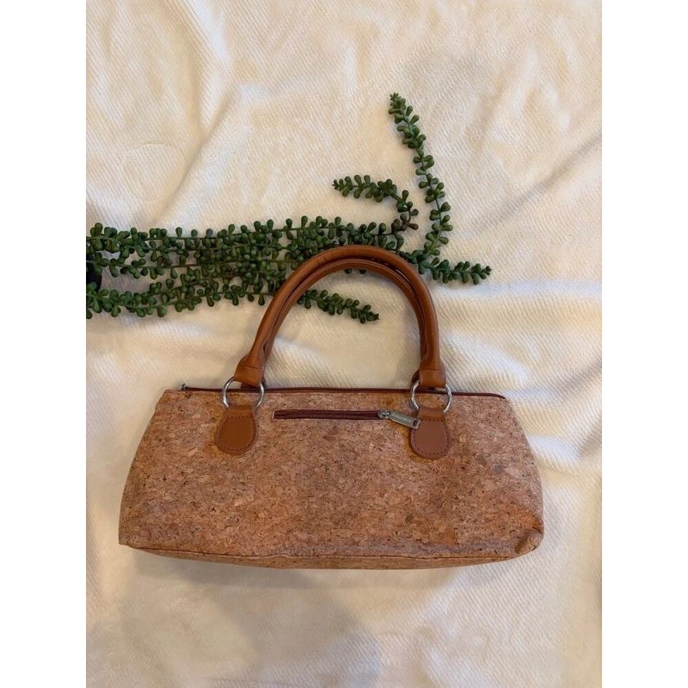 Primeware Cork Insulated Wine Clutch Purse Single Bottle Picnic Cooler Bag Boho